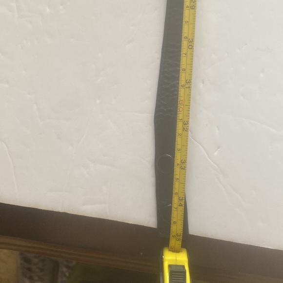 Tano Vintage Black Leather Clutch Envelope Style Bag - Picture 16 of 16